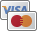 Tarjeta de crédito Visa o Mastercard