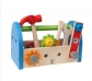 Caja de herramientas de juguete de madera