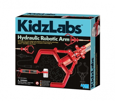 Construeix un braç robòtic hidràulic