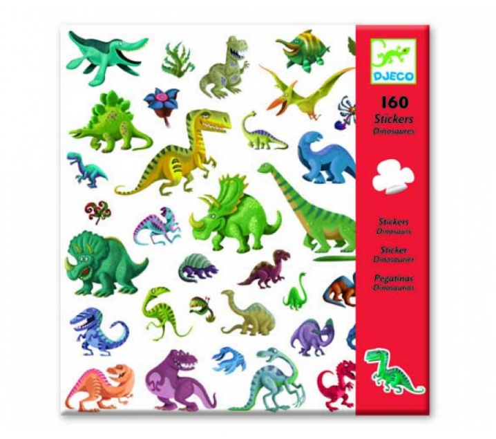 160 pegatines dinosaurios