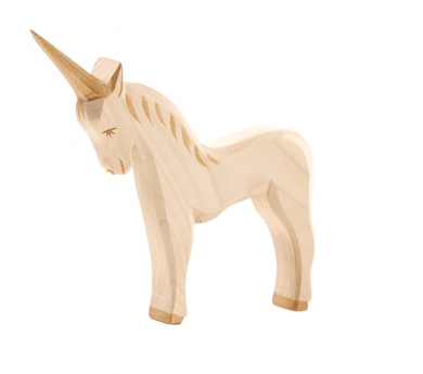 Figura de madera Ostheimer - Unicornio