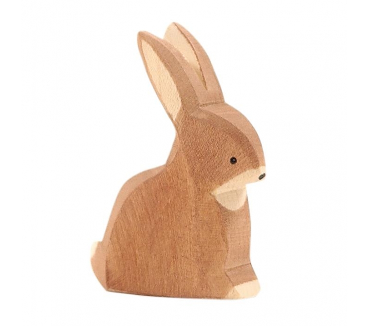 Figura de madera Ostheimer - Conejo sentado