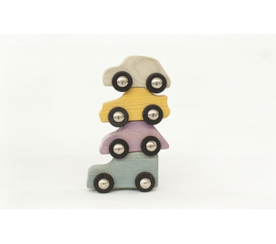 Conjunto de coches de juguete icónicos