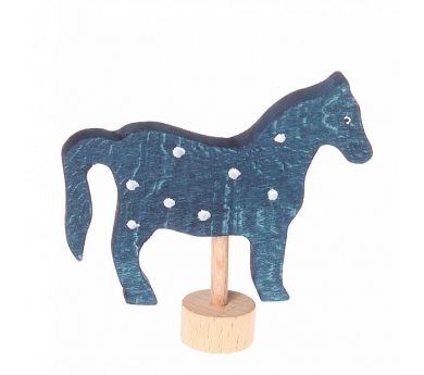 Grimm’s. Figura celebraciones caballo azul