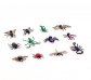 Conjunt de 12 insectes de joguina