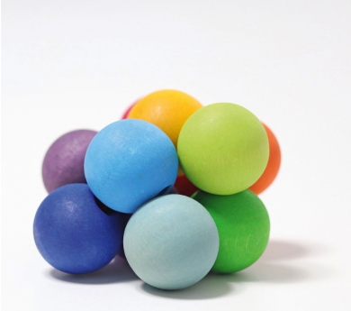 Pulsera de bolas de colores