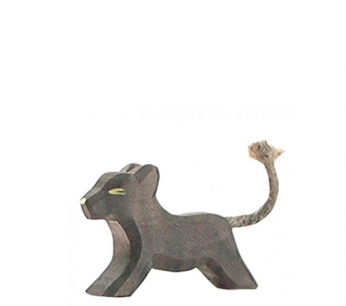 Figura de fusta Ostheimer - Pantera negra petita corrent