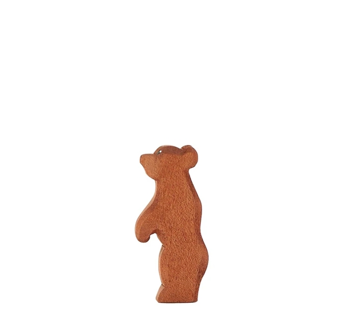 Figura de madera Ostheimer - Oso pequeño de pie