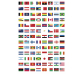Banderas del mundo, gran poster con 200 pegatinas