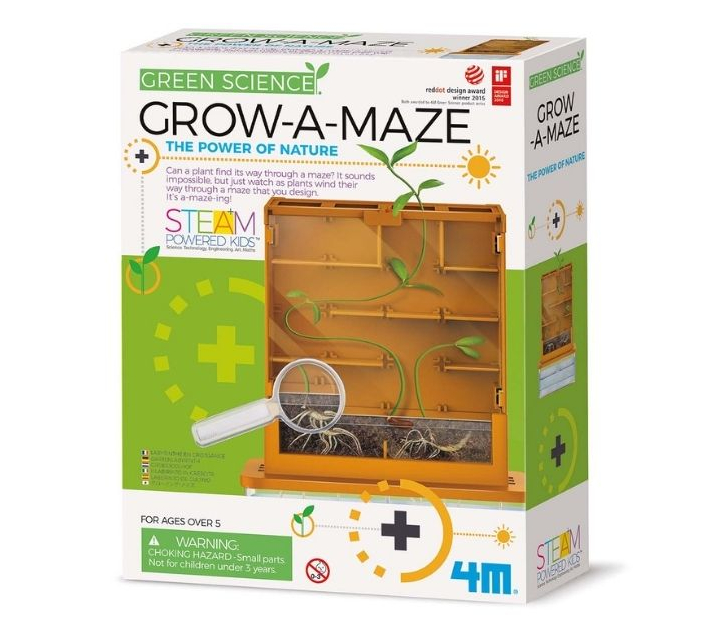 Laberinto de cultivo Grow a Maze - Kidzlabs