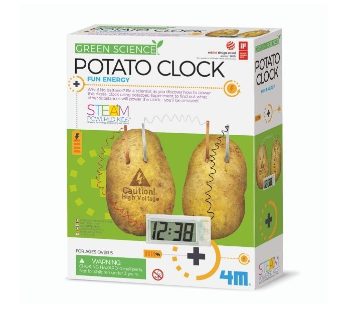 Rellotge de patata Green Science