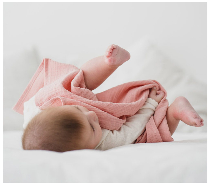 muselina para bebés de algodón orgñanico apunt