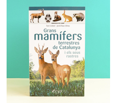 Guía desplegable 'Grandes mamíferos terrestres de Catalunya'