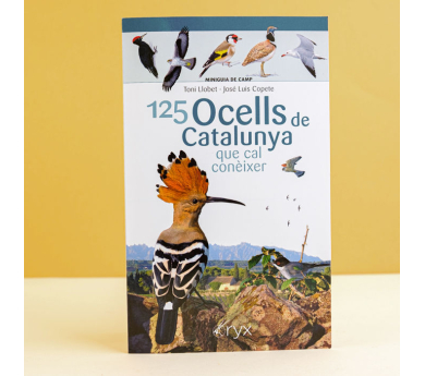 Guía desplegable '125 ocells de Catalunya'