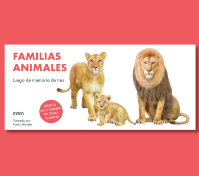 Memori ilustrado de familias de animales