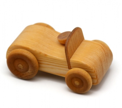 Cotxe esportiu de fusta