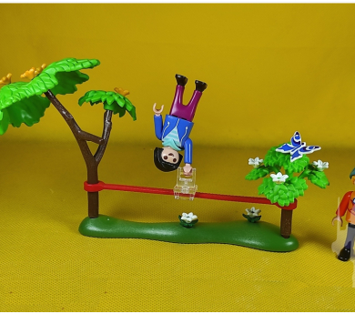 Niño y niña equilibristas Playmobil