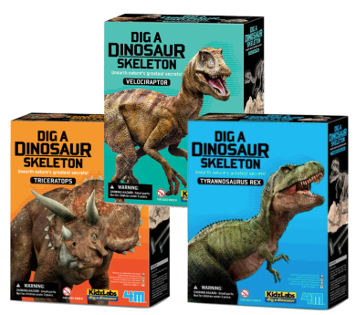 Kit geológico dinosaurios