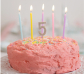 16 velas de cumpleaños de colores