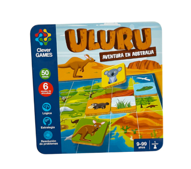 Uluru - Aventura a Austràlia. Joc de raonament lògic