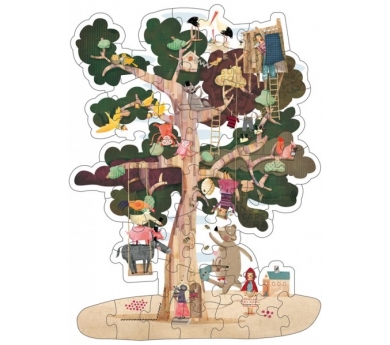 Gran puzzle del árbol