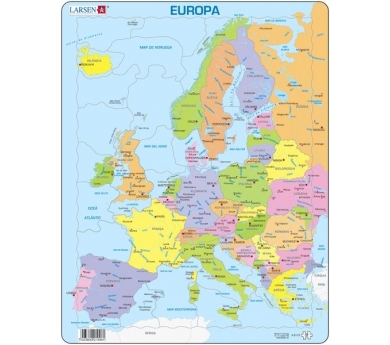 Mapa Puzle d'Europa – divisió política