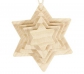 Estrellas de madera para manualidades y decoraciones