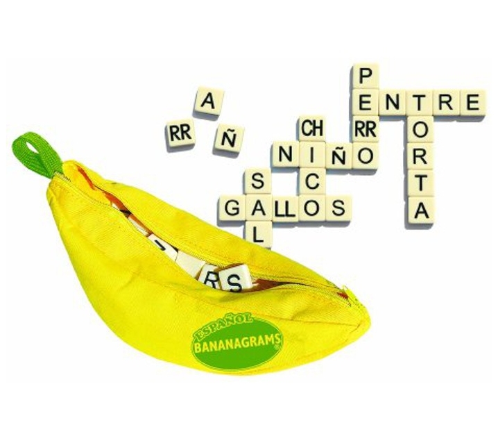 Juego de palabras Bananagrams