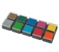 Caja de tampones de 10 colores