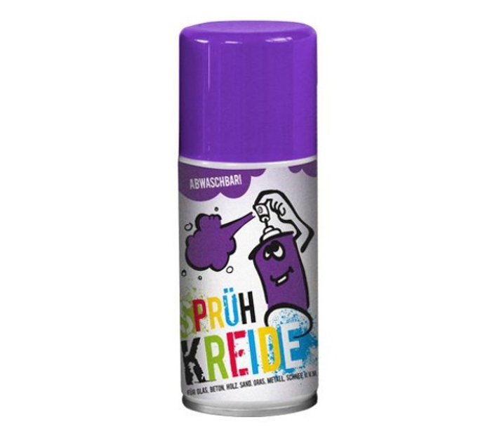 Spray graffiti lavable púrpura
