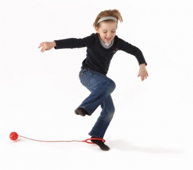يمكن يمكن أثار شبكة  juguete bola para saltar