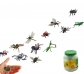 Conjunto de 12 insectos de juguete