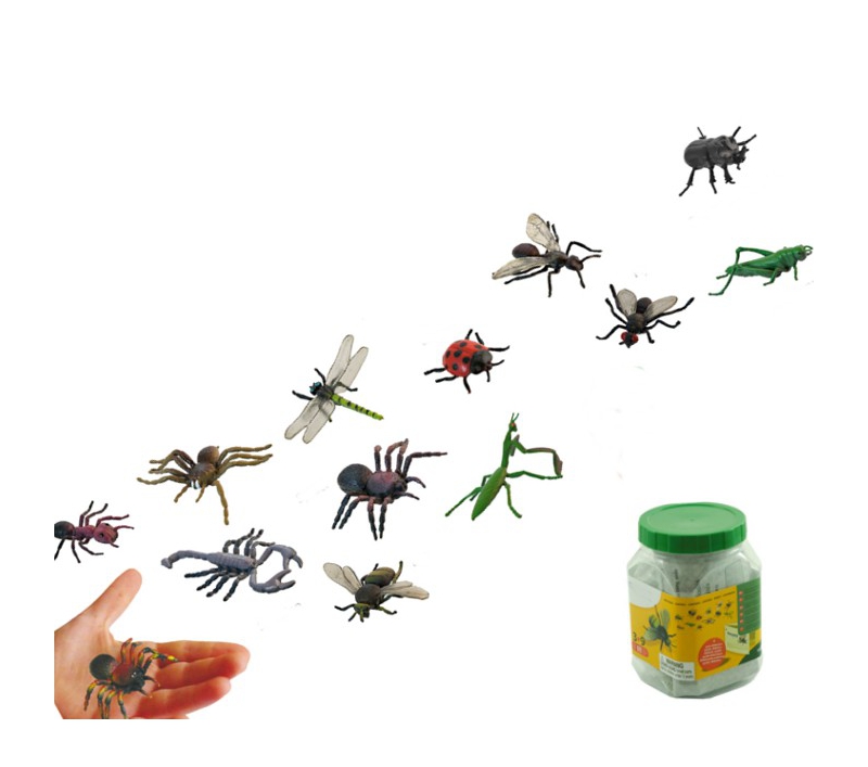 Caja de insectos de juguete