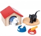 Mascotas de juguete de madera